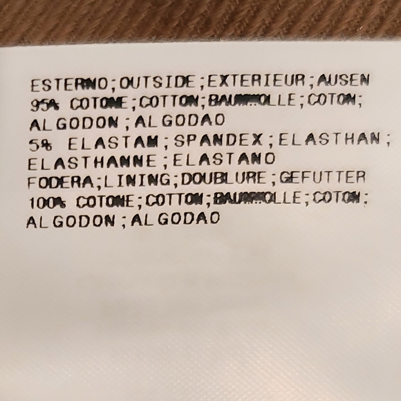 Womens Galliano Camel Stretch Skinny Jeans Size 26 Brand New Made In Italy - Picture 10 of 11